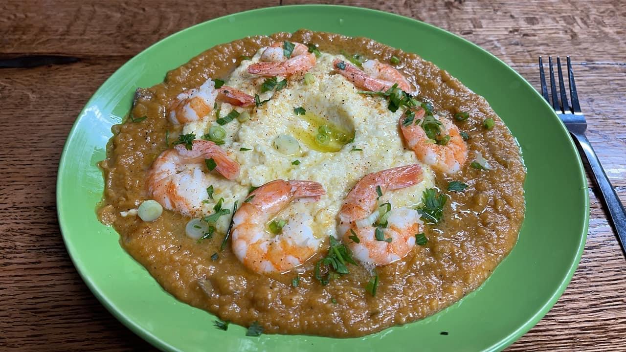 Gumbo Stop Cafe Hot Cheesy Crawfish Bread